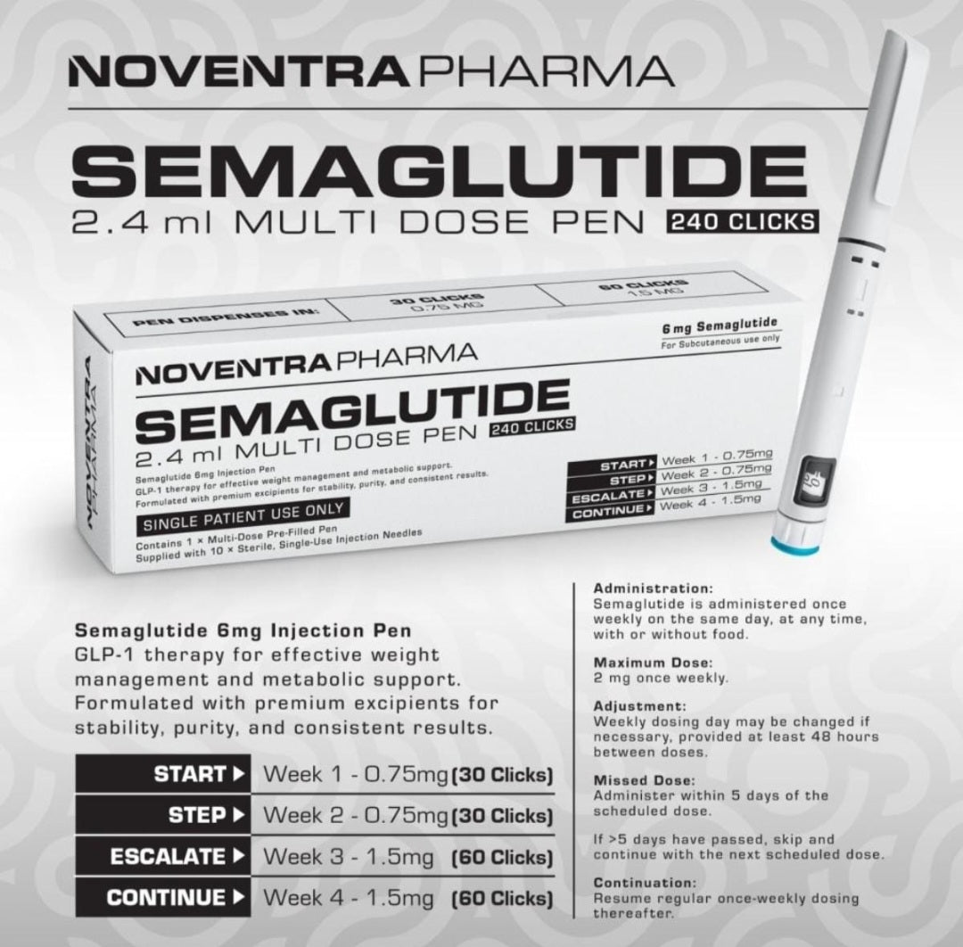 SEMAGLUTIDE 6MG PEN - NOVENTRA